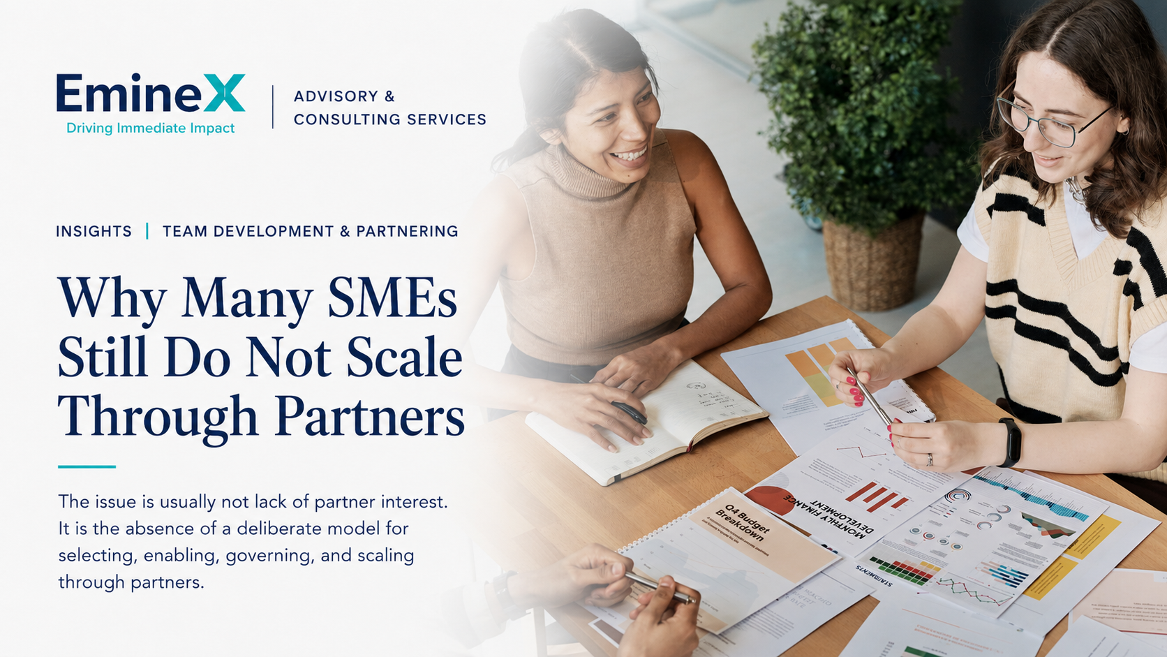 Why Many SMEs Still Do Not Scale Through Partners